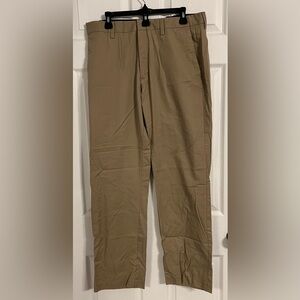 Banana Republic Men’s Non Iron Tailored Slim 36x32 Khaki Pants